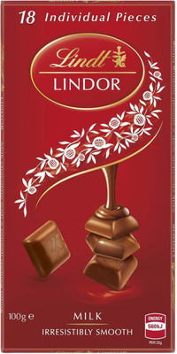 

Lindt Lindor Milk, 100g Bars(100 g)