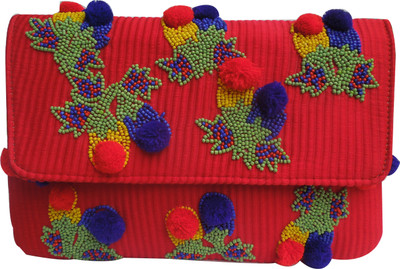 

Spice Art Party Red Clutch