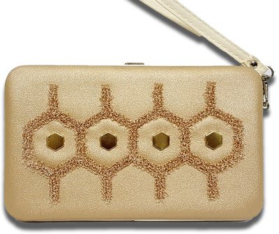 

Elleraz Casual Tan Clutch