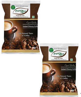 

Pure Agro Coffee Instant Coffee(2 x 1 kg, Chikory Flavoured)