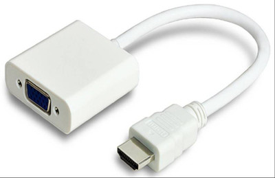 

Growth HDMI Male to VGA FEMALE Adapter HDMI Cable KLOJ2659 HDMI Cable(Compatible with Mobile, Laptop, Tablet, Mp3, Gaming Device, White)