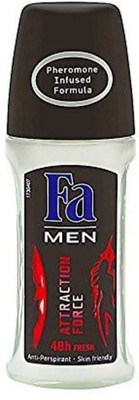 

Fa Men Attraction Force 48h Fresh Anti-Perspirant Roll On Deodorant Roll-on - For Men(50 ml)