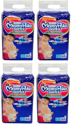 

MamyPoko Diapers L 32 - L(4 Pieces)