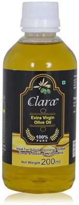 

Clara Olive Extra Virgin Oil Extra Virgin Olive Oil Olive Oil Plastic Bottle(200 ml)