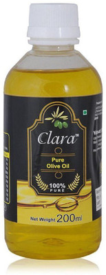 

Clara Olive Extra Virgin Oil Pure Olive Oil 200 Ml Olive Oil Plastic Bottle(200 ml)