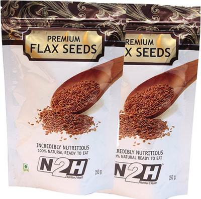 

N2H Brown Flax Seeds(500 g, Pack of 2)