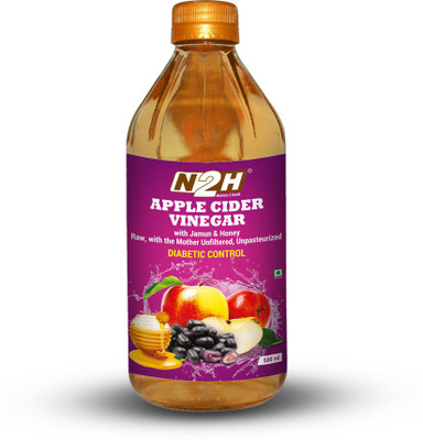 

N2H Jamun & Honey Apple Cider Vinegar(500 ml, Jamun & Honey Flavored)