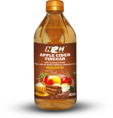 

N2H Vinegar-Cinnamon & Honey Apple Cider Vinegar(500 ml, Vinegar-Cinnamon & Honey Flavored)