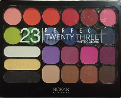 

Nicka K 23 Colors Matte Eyeshadow Palette 01 34.2 g(AP9A)