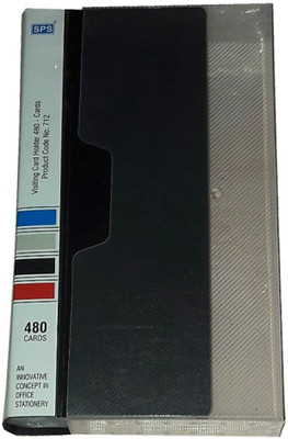 

LAXMI PLASTIC SPS Visiting Card Holder(Set Of 1, Black)