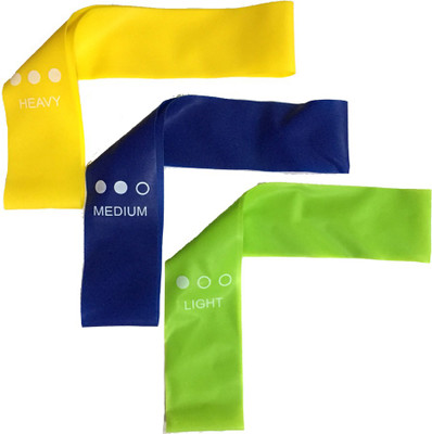 

Vinto Best Exercise Loop Band Resistance Band(Multicolor, Pack of 3), Blue;green;yellow