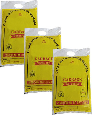 

Shopcrate EX111 Medium 90 L Garbage Bag(Pack of 90)