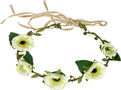 

Sagunya Floral Head Band(Pink)