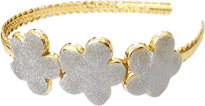 

Rapidsflow™ Hair Bands For Girls / Hair Bands for Girls Flowers Hair Band(Gold)