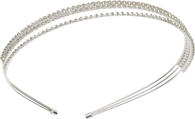 

Sagunya Gorgeous stones Hair Band(Silver)