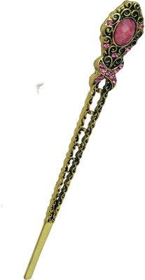 

Sagunya Stone Embellished Bun Stick(Gold)