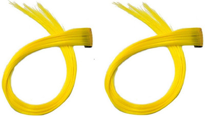 

Majik Extension Female Long Straight Clip Synthetic piece Extension Hair Extension