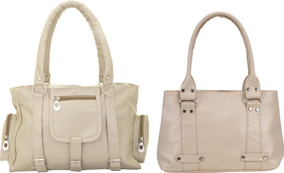 

Lady bar Hand-held Bag(Beige)
