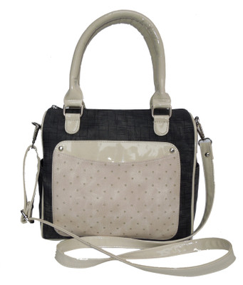 

Spice Art Spice Art Creame Leatherite Spacious Handbag Shoulder Bag(Multicolor, 11 inch)