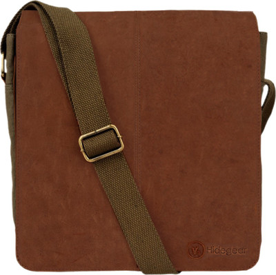 

Hidegear Messenger Bag(Tan, Khaki), Khaki;tan