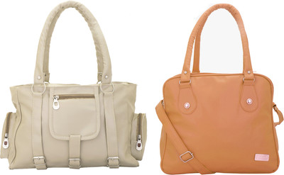 

Lady bar Hand-held Bag(Beige)