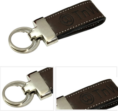 

TnW Metal And Leather key chain, key ring Key Chain