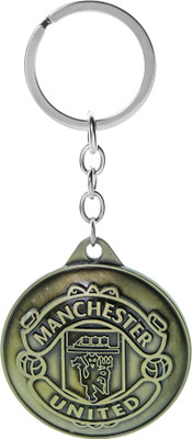 

Three Shades Manchester United Key Chain for Football Lovers in Antique Design Key Chain
