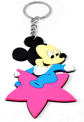 

Faynci Star Kids Synthetic Red PVC soft Key Chain Key Chain