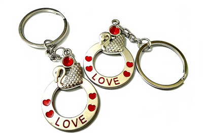 

GoNITEO Love You Duck Key Chain