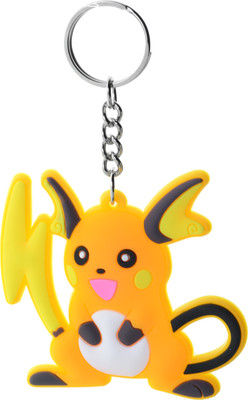 

Three Shades Raichu Pokemon Key chain keyring for 90s Cartoon Lovers also a perfect gift option Key Chain