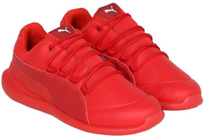 

Puma Boys Lace Running Shoes(Red, Rosso corsa-rosso corsa