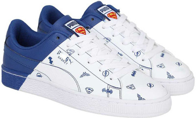 

Puma Boys Lace Sneakers(White, White- white-limoges