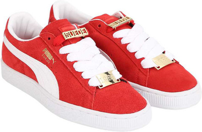 

Puma Boys & Girls Lace Sneakers(Red, Flame scarlet- white
