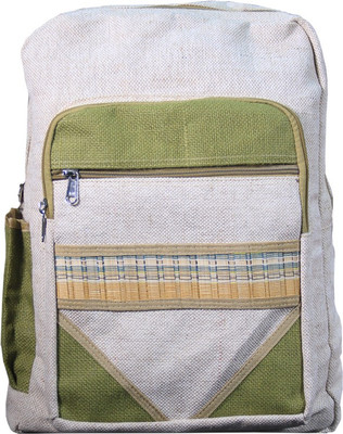 

Kalakal Art 17 inch Laptop Backpack(Brown)