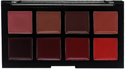 

KASCN ORIGINAL HIGH QUALITY SINANNA MATTE PROFESSIONAL IN CREAMY TEXTURE 8 SHADES LIPSTICK PALETTE (HF-366/01)(MULTICOLOR)