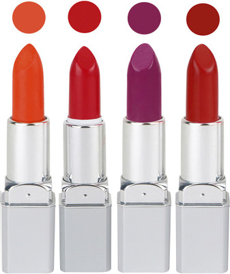 

Ramble Lipstick Cream Base Rose Flavour Set of 4(Blood Red, 16 g)
