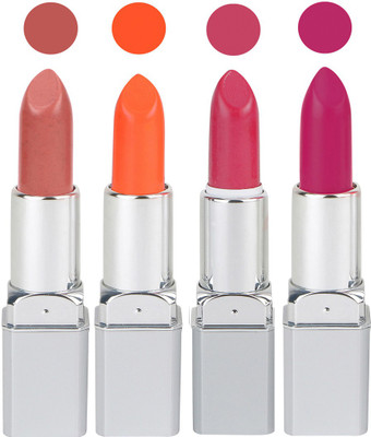 

Ramble Lipstick Cream Base Rose Flavour Set of 4(Nude ,Orange,Pink,Mazanta, 16 g)