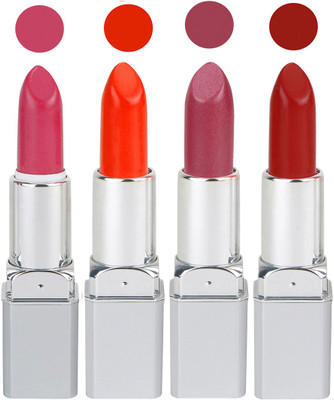 

Ramble Lipstick Cream Base Rose Flavour Set of 4(Redish Orange)