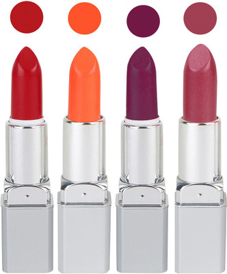 

Ramble Lipstick Cream Base Rose Flavour Set of 4(Red Blood, 16 g)