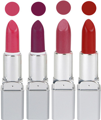 

Ramble Lipstick Cream Base Rose Flavour Set of 4(Deep Purple, 16 g)