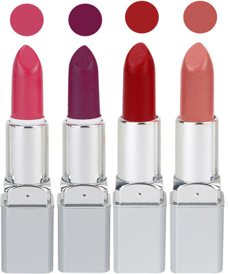 

Ramble Lipstick Cream Base Rose Flavour Set of 4(Maroon Red, 16 g)