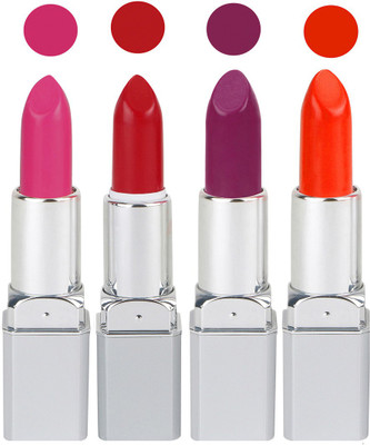 

Ramble Lipstick Cream Base Rose Flavour Set of 4(Pink)