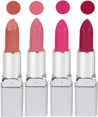 

Ramble Lipstick Cream Base Rose Flavour Set of 4(Nude,Pink Family, 16 g)