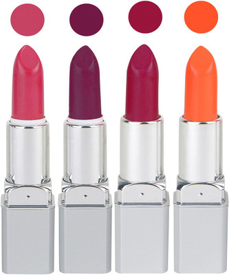 

Ramble Lipstick Cream Base Rose Flavour Set of 4(Mazanta Pink, 16 g)