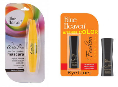 

Blue Heaven walk free mascara with fashion liner(Pack of 2)