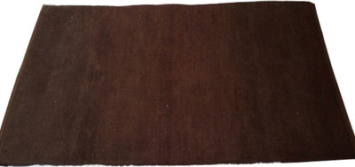 

TrueValue Creations Cotton Yoga and Exercise Mat Premium Quality Cotton Yoga Mat (Brown) Set of 1 Brown 3 mm Yoga Mat, Coffee brown