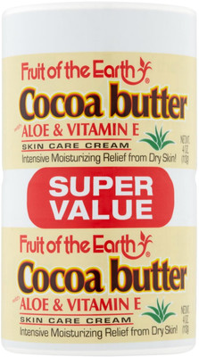 

Fruit of the Earth Cocoa Butter with Aloe & Vitamin E Skin Care Cream, Twin Pack - 226g (2 x 113g)(226 g)