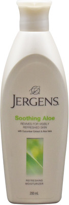 

Jergens Soothing Aloe Refreshing Moisturizer - 200ml(200 ml)