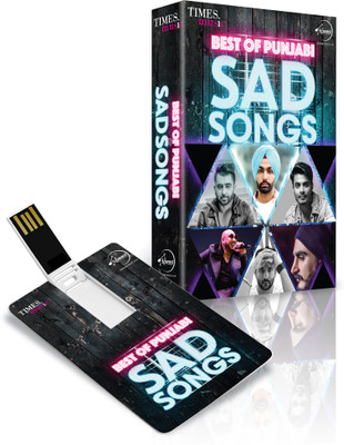 

Music Card: BEST OF Punjabi SAD Songs Pendrive Standard Edition(Punjabi - Ammy Virk, B Praak, Akhil, Sajjan Adeeb, Bilal Saeed, Harish Verma, Manni Sandhu Feat Akhil, Millind Gaba, Monty, A Kay, Happy Raikoti Feat Millind Gaba, Kanwar Chahal, Happy Raikot