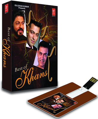 

Music Card Best of Khans Pendrive Standard Edition(Hindi - Verious)
